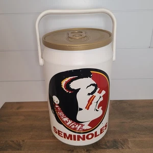 Vtg FSU Seminoles Kooler Kraft Cooler Can Seat 14" Tailgate Football College - Picture 1 of 9
