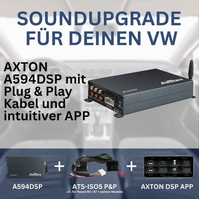 für VW Golf 5 Plus Golf+ Verstärker Soundupgrade Soundsystem Klangverbesserung - Bild 1 von 4