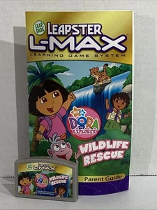 LeapFrog Leapster L-Max Dora The Explorer Learning Game Ages 4-6 HGT1-413 - Picture 1 of 4