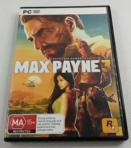 Max Payne 3 (2012) - PC Game - 4-Disks with Manual - Picture 1 of 8