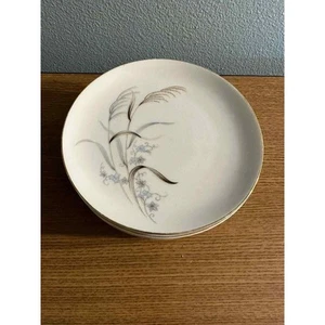 Narumi Fine China 6 Bread & butter Plates 7" Laura Pattern Vintage Japan - Picture 1 of 5
