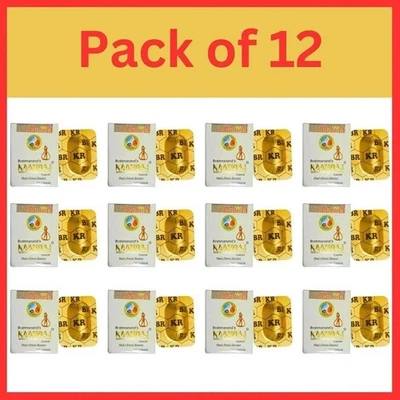 PURE 12 x Kaamraj Caps Ayurvedic Remedy Vigour & Vitality Stamina spedizione gratuita