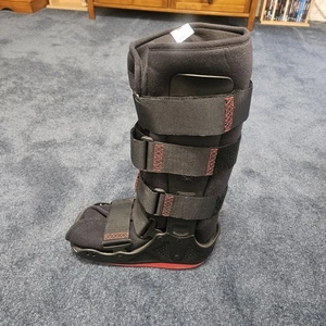 Bota de Caminar XcelTrax Brace Negra 16" de Alto Talla Mediana - Imagen 1 de 9