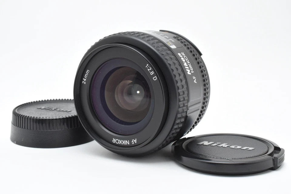 [Exc+5] Lente grande angular Nikon AI AF Nikkor 24mm f/2.8 D montagem F do Japão - Imagem 1 de 4