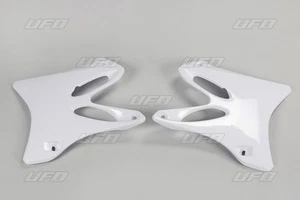 UFO CONVOGLIATORI RADIATORE RADIATOR COVER BIANCO YAMAHA YZ 125 250 2011 2012 - Picture 1 of 1
