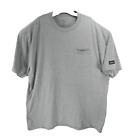 Dickies' Men's Gray 2XLT Crew Neck Short Sleeve Heavyweight with Pocket T-Shirt