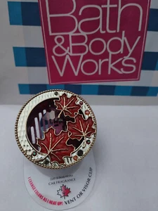 Bath and Bodyworks Car Fragrance Holder - Vent / Visor Clip - Changing Leaves - Picture 1 of 1