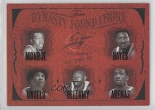 2004 Flair Dynasty Foundations Earl Monroe Elvin Hayes Wes Unseld Walt Bellamy