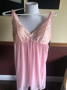 Pink Babydoll Set Size L NWT - Picture 1 of 5
