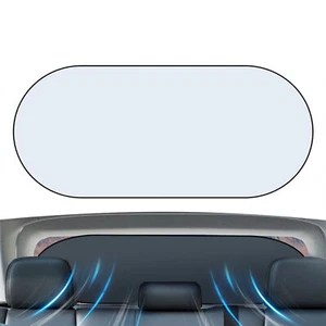 Car Back Window Shade Car Sunproof Shade with Suction Cup Vehicle 50*100cm - Picture 1 of 12