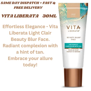 Vita Liberata Beauty Blur Face With Tan - Light 30ml - BRAND NEW - Picture 1 of 8