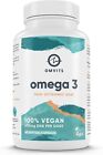 Omvits Vegan Omega 3 Dha   Algae Oil 1000Mg 60 Softgels With Vitamin E   Eco Fr