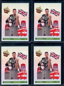 MINT (4) Tom Aspinall Custom Trading Card Downtown Lot and bonus cards added - Picture 1 of 1