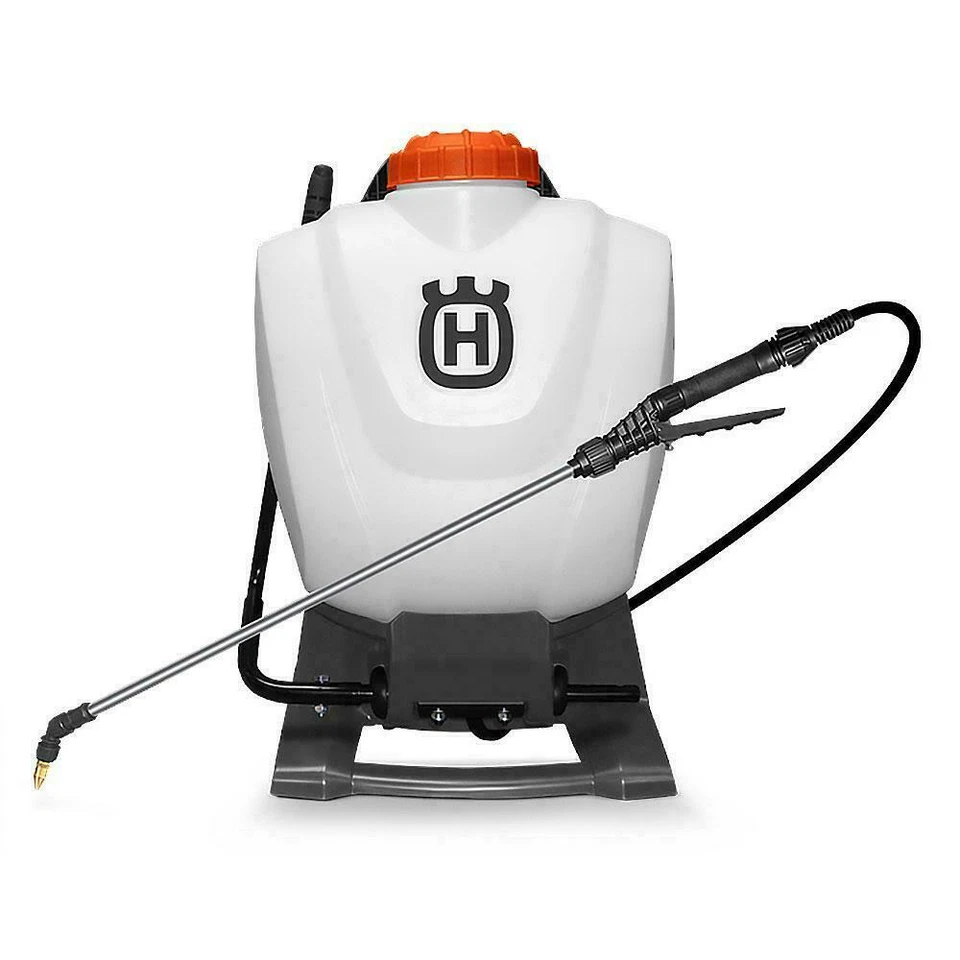 OVR Husqvarna 596765901 Pulverizador de mochila profesional de 4 galones con manguera de PVC de 50" Foto 1 de 1