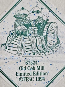Charming Tails "OLD COB MILL" Squashville Lite Corn Cob Building LIMTD ED- NIB - Picture 1 of 4