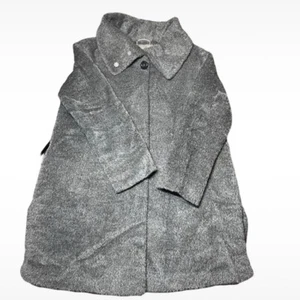 Max Mara Grey Alpaca & Virgin Wool Coat Size 14 - Picture 1 of 9