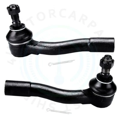 Fits 2003-05 06 07 2008 MAZDA 6 2x Front Outer Tie Rod End ES800027, ES800028 - Image 1 of 4