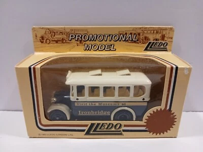 Vintage Lledo Models of Days Promotional Models IRONBRIDGE MUSEUM Bus DieCast  - Image 1 of 2