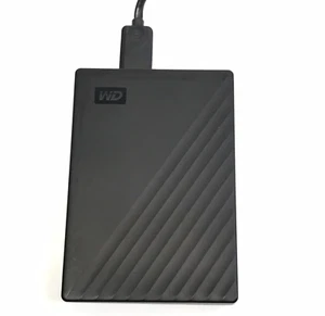 Western Digital WD My Passport 5TB, Black USB Backup External HDD WDBPKJ0050BBK - Photo 1/5