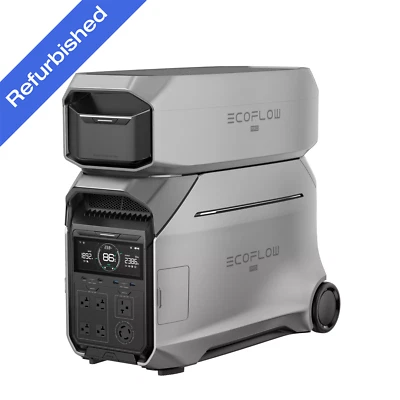 EcoFlow DELTA Pro 3 8000Wh Portable Power Station with Extra Battery Refurbished - Image 1 of 4