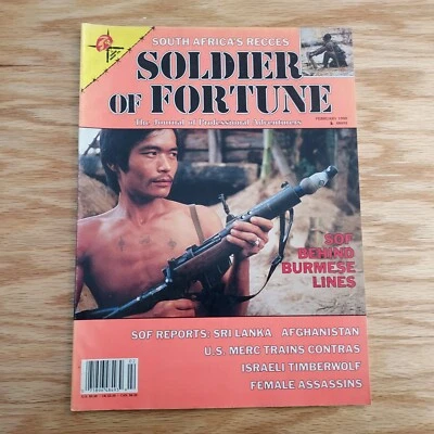 Vintage Soldier of Fortune Magazine February 1990 Female Assassins - Image 1 of 3