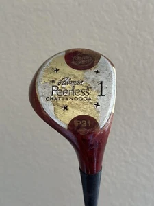 Palmer Peerless Chattanooga P31 PERSIMMON 1 Wood- RH- Dyn.Gold Steel Shaft - Picture 1 of 12
