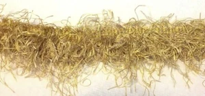 5 Yds Decorator Eyelash Fringe -Fleco Renee - Blonde Gold Mix #7087 - Picture 1 of 2