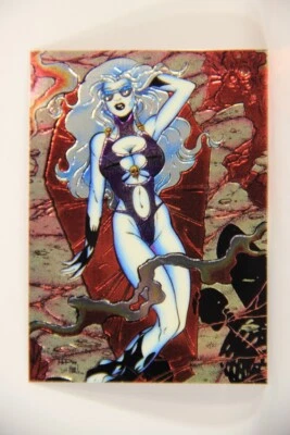 Lady Death Chromium 1994 Trading Card #60 Blood Beach II ENG L006297 - Image 1 of 2