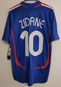 Adidas France Zidane 2006 Home Jersey / Shirt - (Size M) *NWT
