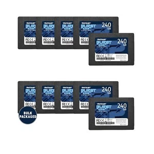 Patriot Burst Elite SATA 3 240GB SSD 2.5" 10 Pack Non-Retail Bulk Packaged - Picture 1 of 1