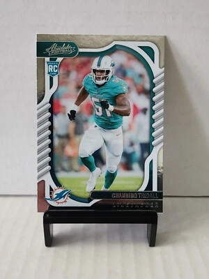 2022 Panini Absolute # 152  Channing Tindall Miami Dolphins - Image 1 of 2