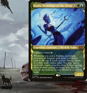 Kiora, Sovereign of the Deep Commander Deck MTG Magic Ready-to-Play Krakens Alt - Picture 1 of 11