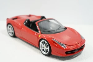 Hot Wheels Ferrari 458 Spider 1:18 Red Diecast Model Car - Picture 1 of 12
