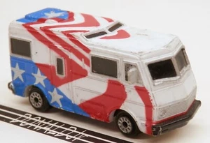Micro Machines Red/White/Blue USA Patriotic Tour Rig Motorhome RV - Picture 1 of 2