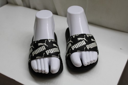 Sandali Puma Cool Cat B con cinturino scorrevole bambini taglia 13 nero bianco unisex ragazzo ragazza