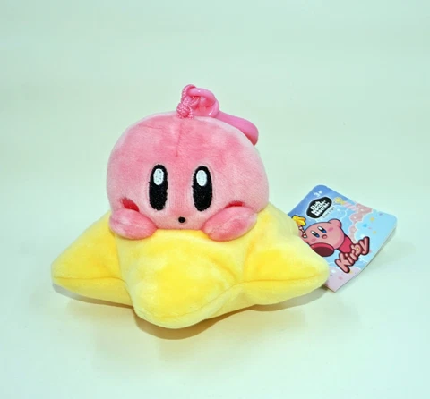Warp Star - Club Mocchi Mocchi- Kirby Clip-On Plush  5 Inch Cover