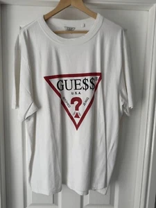 Guess X ASAP Rocky Classic Logo T-Shirt - Weiß - XXL 2XL - Bild 1 von 4