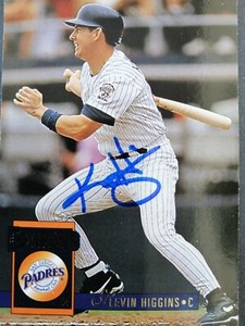 1994 Donruss SIGNED: Kevin Higgins, PADRES #387