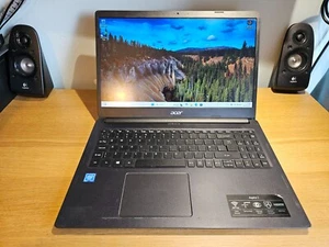 15" Acer Aspire 3 A315-34 Celeron 8GB 128GB SSD + 1TB HDD Grey Windows 11 Laptop - Picture 1 of 5