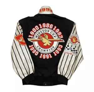 Jeff Hamilton Racing Collection Dale Earnhardt Winston Cup Vintage Jacket Size S - Picture 1 of 15