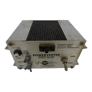 Tripp Lite Powerverter Model PV-200 DC to AC Inverter 200 Watt Output - Picture 1 of 14