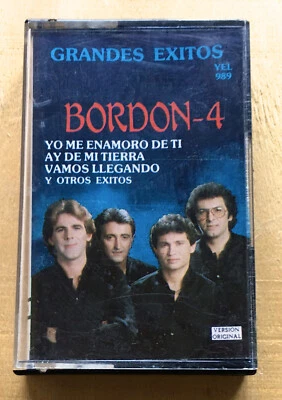 Bordon-4 grandes exitos compilation cassette Spain 1989 rumba flamenco-pop - Image 1 of 4
