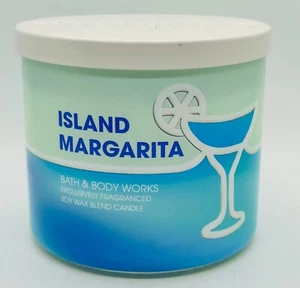 Bath & Body Works ISLAND MARGARITA Large 3 Wick Scented Candle 14.5 oz - Picture 1 of 6