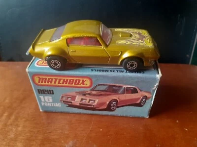 Matchbox #16 Pontiac Lesney England 1979 vintage top+++++ - Image 1 of 4
