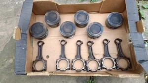 GENIUNE FORD SIERRA Mk2 2.9 V6 PISTONS AND CONRODS FULL SET 2.1 PINTO - Picture 1 of 5