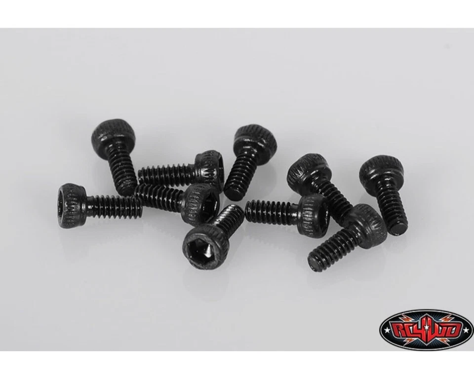RC4WD Stahl Innensechskantschrauben M1.6 x 4mm RC4ZS1232 1/18 Gelande 2 Black Ro - Bild 1 von 1