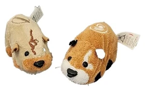 Lot of 2 Kung ZHU PETS Brown Azer Master Kage & Tan Rock O First Lieutenant Work - Picture 1 of 8