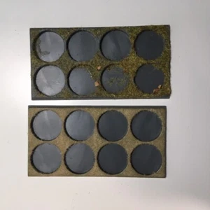 2X WAR OF HE RING INFANTRY MOVEMENT TRAYS LOTR ESDLA MIDDLE EARTH - Imagen 1 de 1