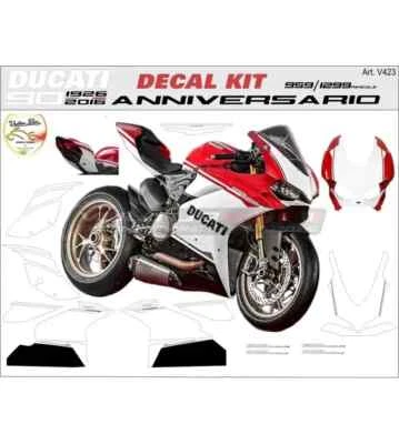 Kit adesivi design Anniversario Moto Ducati Panigale 1299/959 "V423"