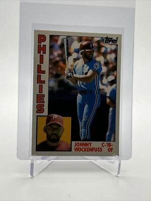 1984 Topps Traded TIFFANY Johnny Wockenfuss Card #130T NM-MT FREE SHIPPING - Image 1 of 3